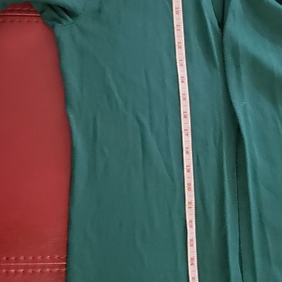 C1300a Amazon Basics Ladies Open Green Cardigan - Picture 5 of 7